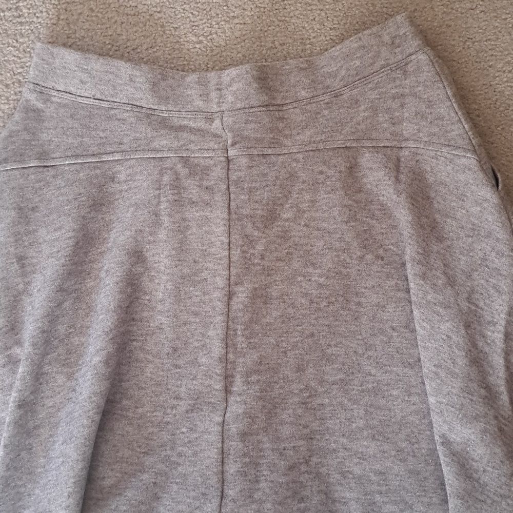 LARGE. HALARA DECORATIVE BUTTON MIDI FLARE WINTER SKIRT - Picture 7 of 8